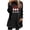 Black25, variant on Darzheoy Womens Tops Long Sleeve Plus Size Christmas Pullover Casual Sweatshirts Round Neck Solid Color Graphic Plush Thickened Loose Fall Winter Thermal Blouses