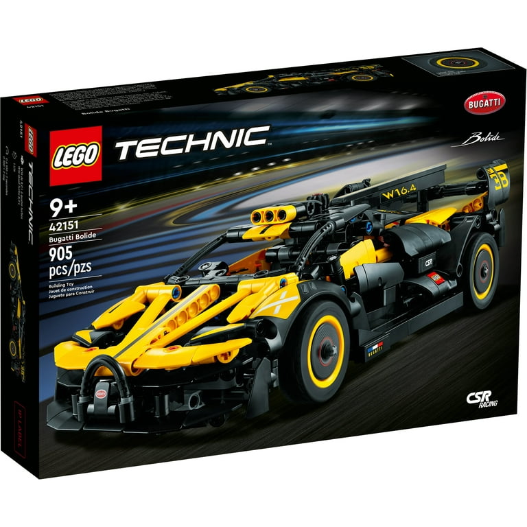 LEGO Technic Bugatti Bolide Racing Building Set 42151 - Model and Race Engineering Toy for Back to School, Collectible Sports Car Construction Kit for Boys, Girls, and Teen Builders Ages 9+ - Walmart.com