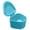 Blue, variant on Dental Grade Trapezoid Denture Bath Case by VASTMED | Denture Cleaner Cup for Artificial Teeth & Aligners | Mouth Guard, Night Guard, Gum Shields, Retainer for Travel, Home Office