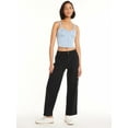 thumbnail image 5 of No Boundaries Denim Corset Top, Women's and Women's Plus, 5 of 5