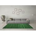 thumbnail image 3 of Ahgly Company Indoor Rectangle Abstract Emerald Green Contemporary Area Rugs, 4' x 6', 3 of 4