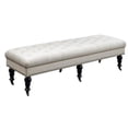thumbnail image 1 of Bowery Hill Banc de Chambre avec Roulettes en Espresso Foncé, 1 of 1