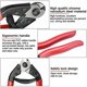 thumbnail image 3 of Cable Cutters and Cable Cutters with Soft Handles 190mm Steel Cable Cutters for Bike Brake Shifter Cable Repair Tool, Cuts 7mm Wire Cable, 3 of 4