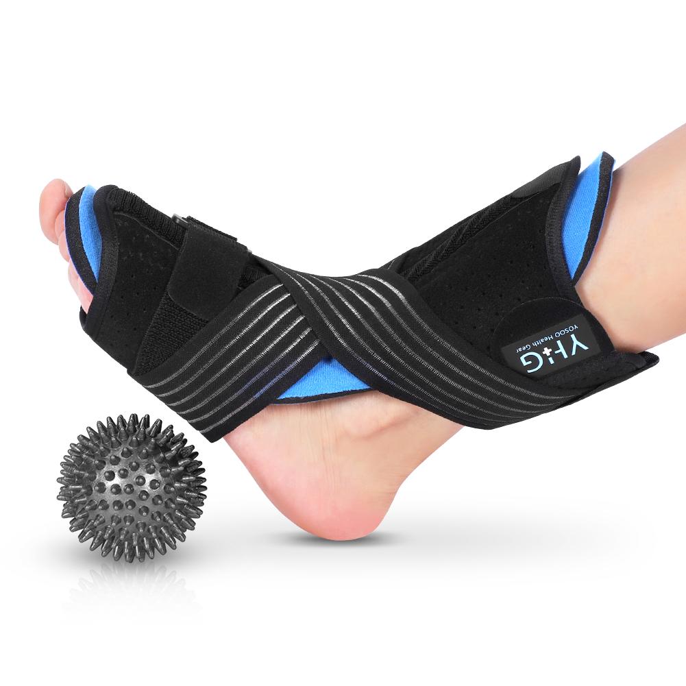OTVIAP Plantar Fasciitis Night Splint with Massage Ball