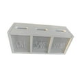 thumbnail image 4 of Alcancía de madera para niños y niñas, regalo de cumpleaños para dormitorio, para aprender Blanco, 4 of 9