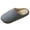 Gray, variant on Mens Women Indoor Memory Foam Cotton Scuff Slippers Slip On Summer House Shoes Flats Breathable Lightweight Washable Non Skid Rubber Soles Size 40 Coffee