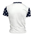 thumbnail image 3 of Men's 250th Anniversary Usa Shirt National Flag Print Novelty Short Sleeve Shirts Business Casual Summer Tshirts, 3 of 3