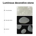 thumbnail image 4 of Greenadscape Garden Glowing Rocks Luminous Stones 100Pcs 1.4x1Inch, 4 of 6