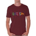 thumbnail image 1 of Awkward Styles Men's Autism Autistic Support Graphic T-shirt Tops for Autism Awareness, 1 of 4