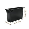 thumbnail image 2 of TABLZONE Caja De Almacenamiento Para Con Soporte Radio Single Din Color Negro Organizador De Tablero, 2 of 5