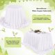 thumbnail image 4 of Mantel Rectangular de Lentejuelas de 90 x 132 Pulgadas, Mantel Brillante para decoración de Mesa de Patio, Fiesta de Primavera, Boda, Baby Shower, 4 of 6