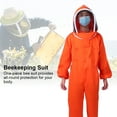 thumbnail image 4 of Beekeeping Jacket, Protective Bee Suit Orange Zipper Design  For Whole Body L,XL,XXL, 4 of 8