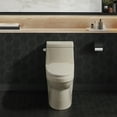 thumbnail image 6 of Virage One Piece Elongated Left Side Flush Handle Toilet 1.28 gpf in Bisque, 6 of 13