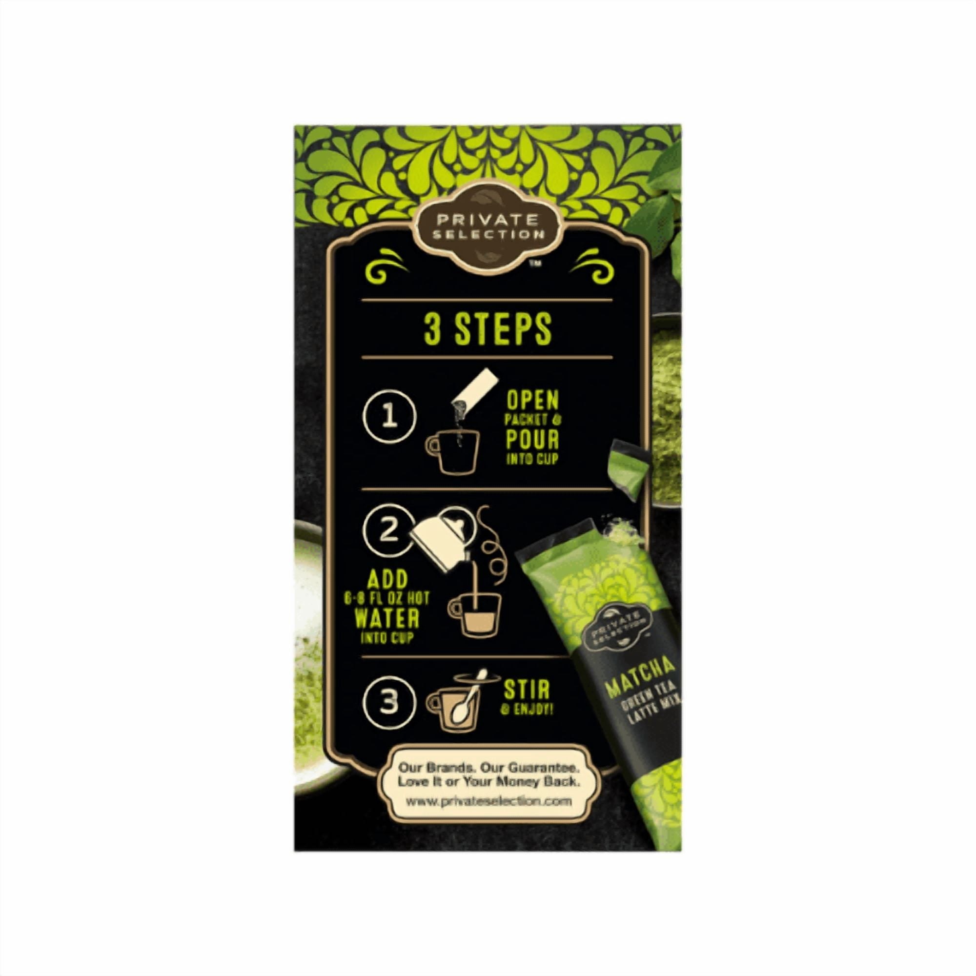 Private Selection Matcha Green Tea Latte Mix, 2 Packets