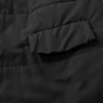 thumbnail image 4 of FYDUU Long Winter Coats For Women Oversized Open Front Coat Casual Outerwear Reversible Overcoats Lapel Collar Comfort Lined Jackets Quilted Puffy Jacket, 4 of 9