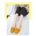 thumbnail image 4 of Women’s Round Toe Flat Shoes with Bow, Slip-On Casual Dress Flats, 4 of 5