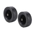 thumbnail image 2 of Ruedas Kusrkot Carrito de Compras Plegable 2 uds 8 Pulgadas Negro, 2 of 8