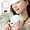 White, variant on Neck-Worn Mini Fan, High-Powered USB-Rechargeable Wearable Fan with 5 Speed Settings, Portable Outdoor Cooling Fan