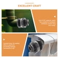 thumbnail image 3 of MasteelfCA Bulkhead Water Tank Connector Water Tank Connector Part Rain Bucket Connect Fitting with Plug, 3 of 7