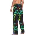 thumbnail image 5 of GZHJMY Dinosaur Pajama Pants for Men, Lounge Pants Lightweight Men Pajama Bottoms with Drawstring Pockets, Christmas New Year Birthday Gifts, Medium, 5 of 6