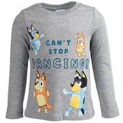 Bluey Bingo Little Girls 2 Pack Long Sleeve T-Shirts Toddler to Big Kid