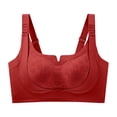 thumbnail image 2 of Seamless Thin Wireless Bra For Women Side Support Smooth Comfort Lift Shaping T Shirt Bras, 2 of 3