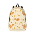 thumbnail image 2 of Rocae Squirrel And Leaves for Durable Canvas Backpack Leisure Large Bag Travel Rucksack Multi-function Backpack Medium, 2 of 8