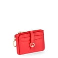 thumbnail image 2 of Time and Tru Women's Maria Card Case, Fiesta Red, 2 of 4
