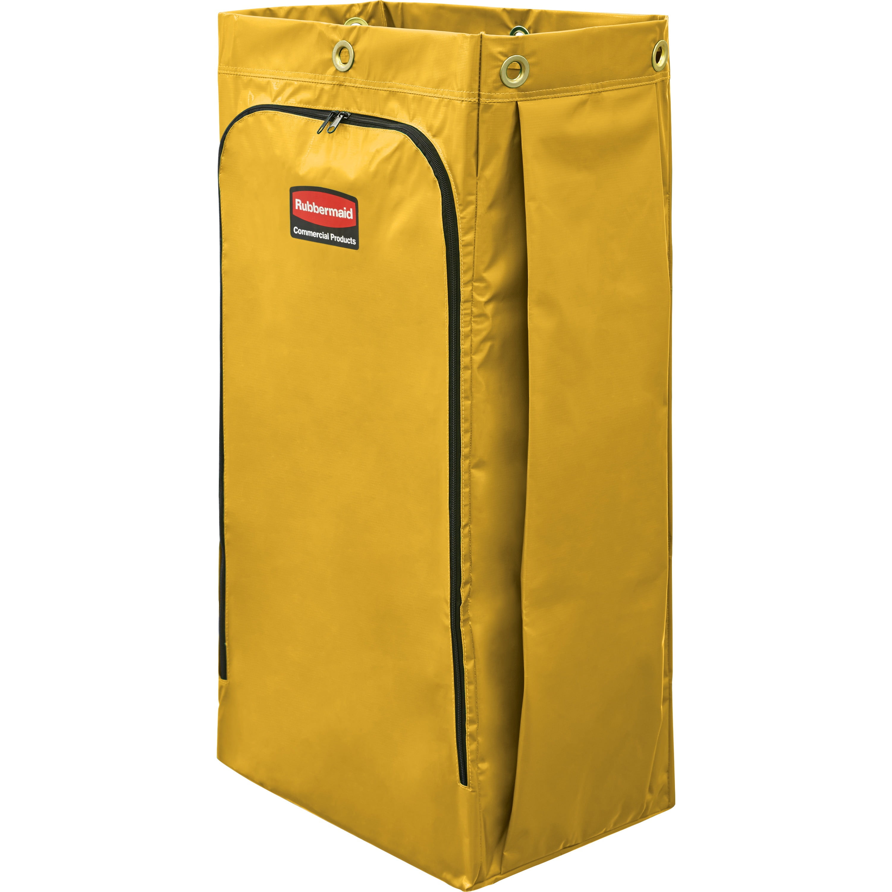 Rubbermaid Commercial, RCP1966881, 34-gal Janitor Cart Replacement Bag ...