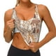 thumbnail image 3 of Fotbe Woodland Animals in Neutral Tones Sujetador Deportivo Largo sin Aros para Mujer con Almohadillas y Soporte Medio, Transpirable y Absorbente, Camiseta Tipo Chaleco o Tank Top-X-Large, 3 of 8