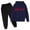 1-Navy3289, variant on Tiijoy Toddler Boys Outfits Children's Chicago Printed Pullover Hoodie Sweatpants Tracksuit