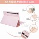 thumbnail image 5 of Funda de PU Ultradelgada con Teclado y Mouse Retroiluminados de 7 Colores, Rosa para Lenovo Tab P12 Pro 12.7" 2025, 5 of 7