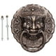 thumbnail image 2 of Manija de puerta, aldaba de anillo de puerta, manija de puerta antigua, aldaba con cabeza de animal, diseñada a medida Jadeshay A, 2 of 8