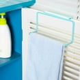 thumbnail image 4 of Cheers.US Over Door Tea Towel Holder Rack Bathroom Rail Cupboard Hanger Kitchen Bar Hook, 4 of 7