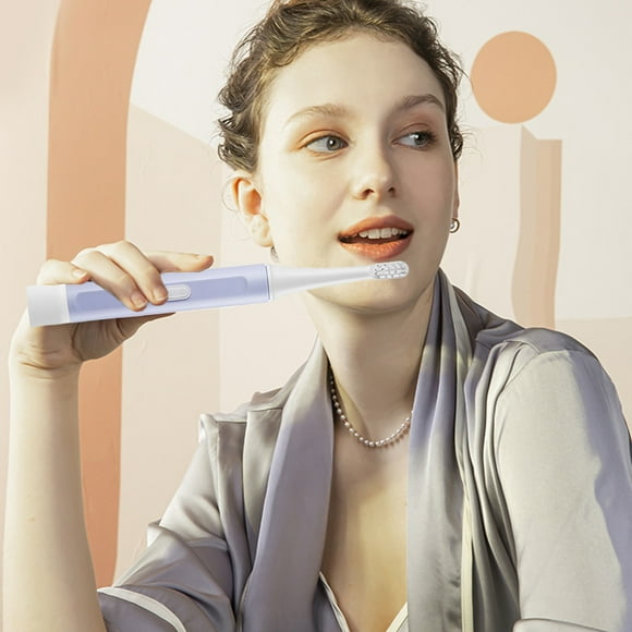 Fiudx Cepillo de Dientes Recargable con Sonido, Batería de Larga Duración (180 Días), Vibración con Suspensión Magnética, Resistencia Al Agua Ipx7, Cerdas Suaves, Ideal para Viajes, para Adultos y Ad