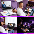 thumbnail image 4 of Chheart 15.6 inch Gaming Laptop Computer Core i5-7Y54(up to 3.2 GHz) Beat N100,16 GB RAM,1TB SSD,2026 Windows 11 Pro,FHD Backlit Keyboard Gray,Type-C, 4 of 8