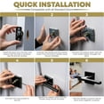 thumbnail image 3 of Mega Handles | Prime Passage Door Lever | Matte Black, 3 of 4
