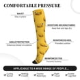 thumbnail image 2 of Sikiie Burger 1 1 Pairs Compression Socks for Men and Women 15-20 mmHg Running Support Socks, 2 of 7