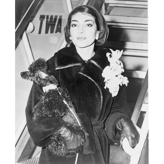 Maria Callas (1923-1977) History (18 x 24)