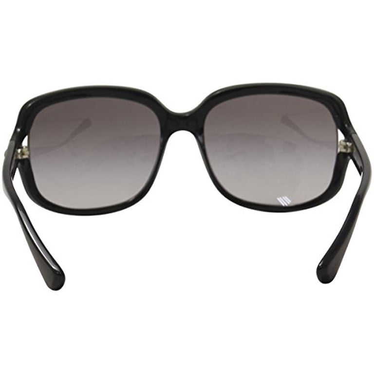 COACH Grey 57mm Sunglasses Coach HC 7111 9001T3 L1128 Silver Dark Grey Gradient  main image 4