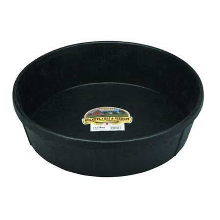 Rubber Feed Tub - Miller Manufacturing 3 gal Rubber Feed Pans