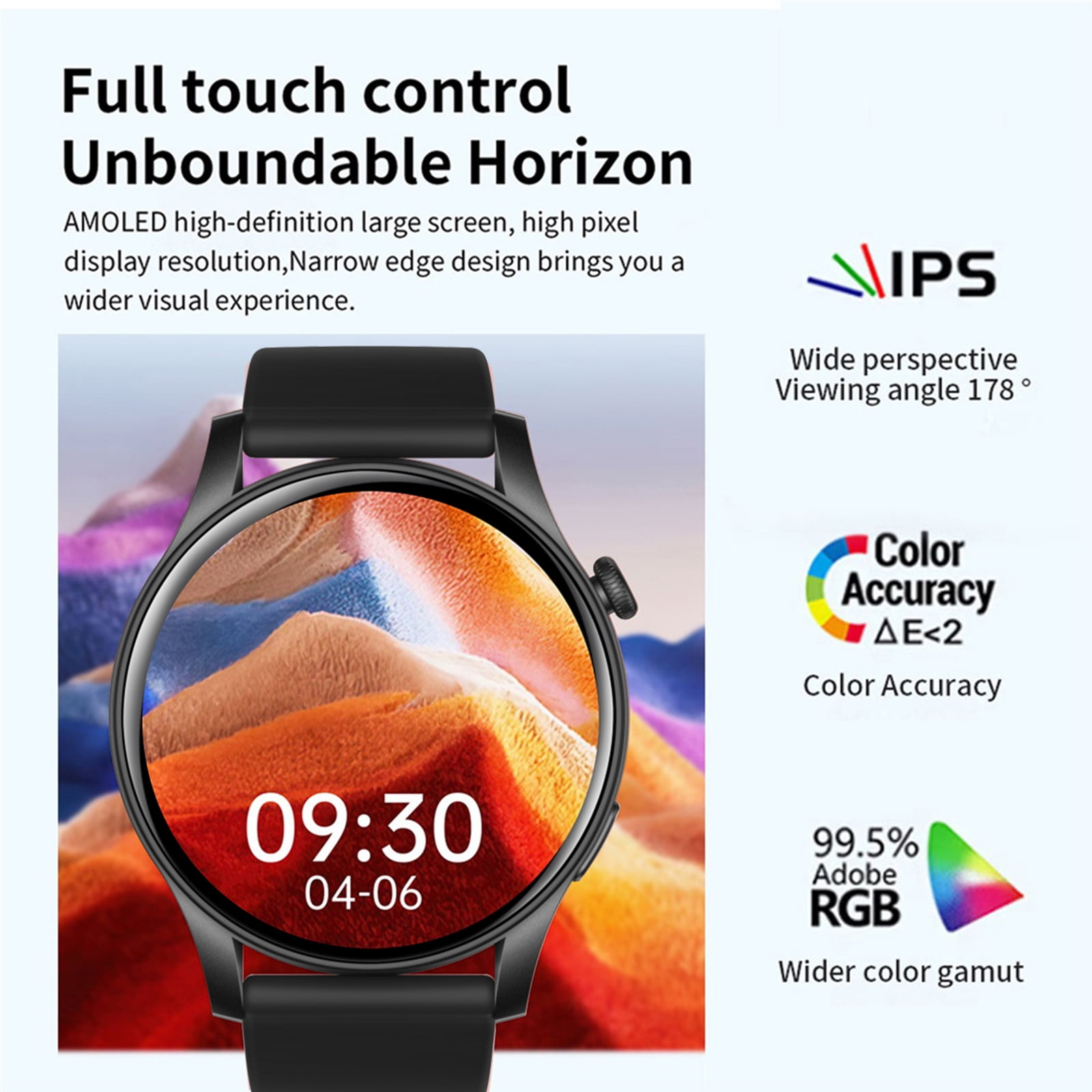 SKMEI Smart Watch for Men Women, 1.43" HD Smartwatch (Answer/Make Call), Fitness Tracker with 100+ Sport Modes, Activity Tracker for Android iOS