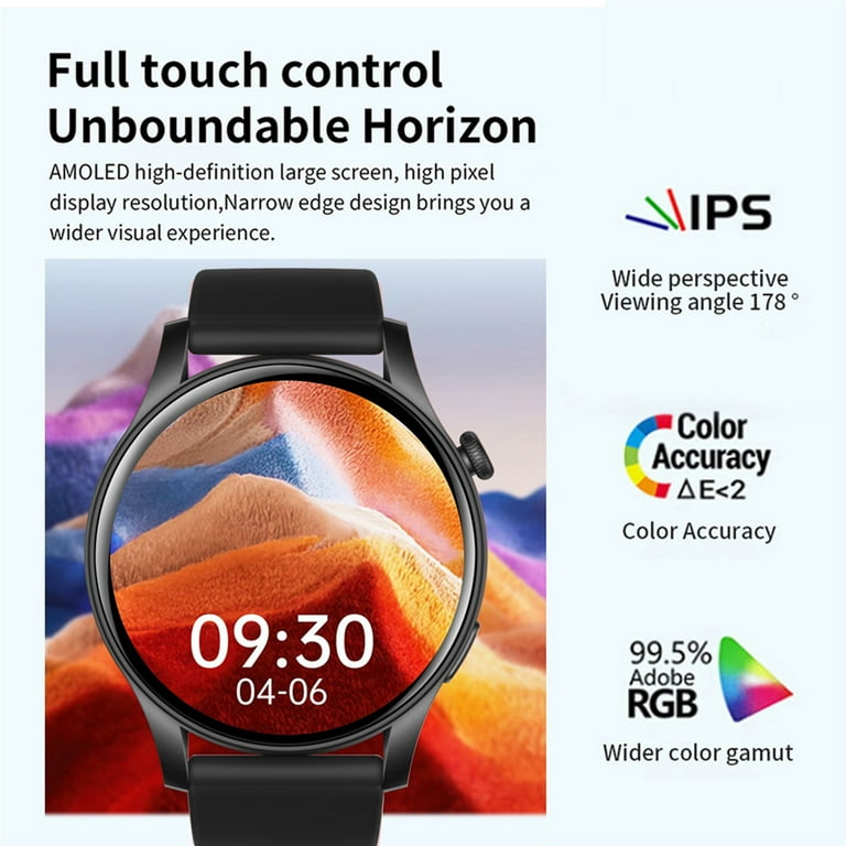 BOZLUN Smart Watch for Men Women, HD Smartwatch (Answer/Make