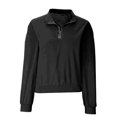 thumbnail image 4 of ICHUANYI Liquidación Mujer Moda Top Color Sólido Invierno Cómodo Manga Larga Abrigo Suéter ICHUANYI WER202308253009, 4 of 6