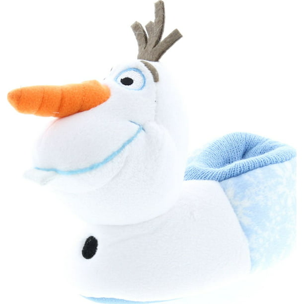 verband statistieken D.w.z Frozen Olaf Toddler Little Kid Sock Top Slippers, White, 9/10 - Walmart.com