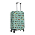 thumbnail image 3 of Haiem Dachshund Dog Puppy Luggage Cover Printed Suitcase Covers for Luggage Elastic Washable Suitcase Protector Fits 18-32 Inch Luggage-Large, 3 of 9