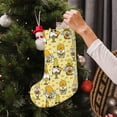 thumbnail image 5 of Defioc Garden Honeybee Gnomes for Christmas Stockings 18" Personalized Holiday Stocking for Family, Farmhouse Decor, Xmas Tree Decoration, 1 Pack, 5 of 7