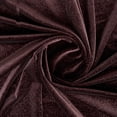 thumbnail image 2 of Zelouf Mikayla Glitter Velvet  , Sewing, DIY, Crafts Fabric by the Yard, Chocolate/chocolate, 10 Yard, 2 of 3