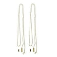 thumbnail image 4 of OUNONA 2Pcs Lamp Accessories Pull Chain with Connector Golden for Fan Light Fixtures Easy to Use, 4 of 6
