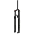 thumbnail image 1 of horquilla delantera de bicicleta Horquilla delantera ultraligera de aire para bicicleta de montaña de 29 pulgadas, ajuste de rebote de aleación de magnesio, horquilla de suspensión para bicicleta, hor BOLANY horquilla delantera de bicicleta, 1 of 7